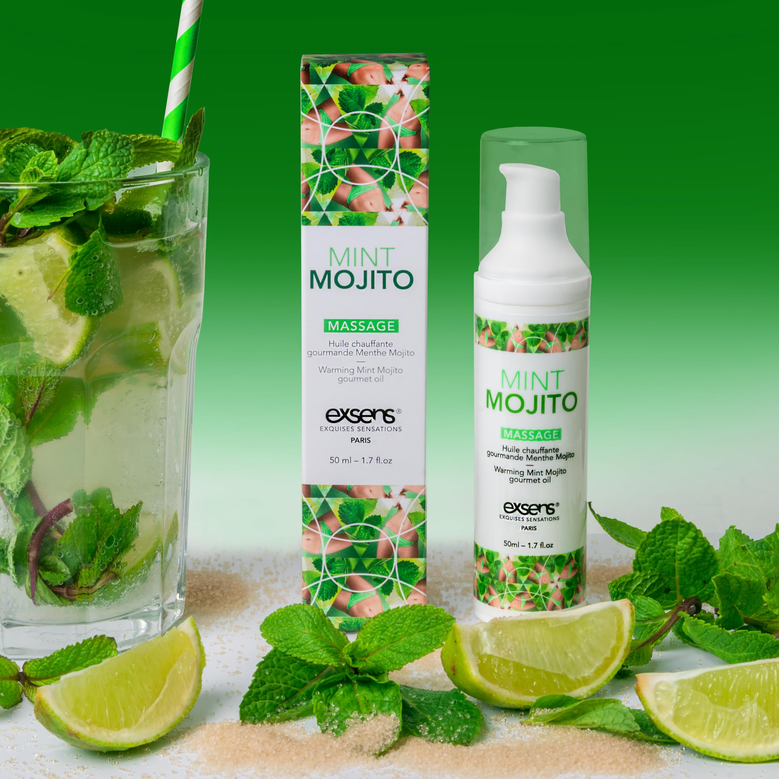 Amazon.co.jp: マッサージオイルMINT MOJITO(ミントモヒート